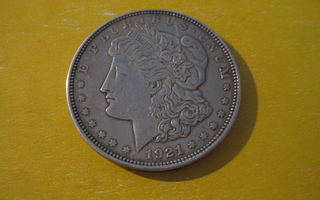 USA 1 dollar hopeaa - 1921