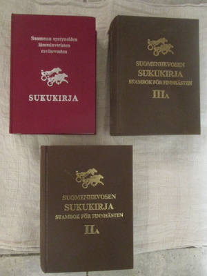 SUOMENHEVOSEN / LÄMMINVERISTEN SUKUKIRJAT