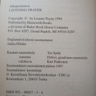 Leanne Payne - Kuunteleva rukous (sid.) - pikkukuva 2