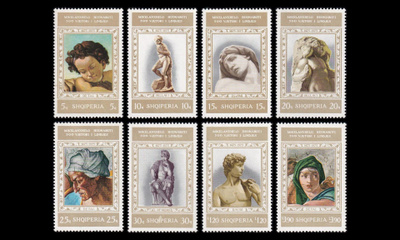 Albania 1765-72 ** Michelangelon syntymästä 500v (1975)