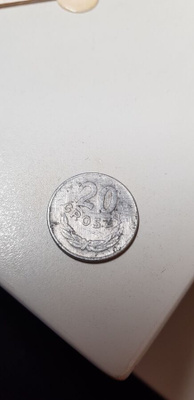 20 groszy  puola  1949 kl 4