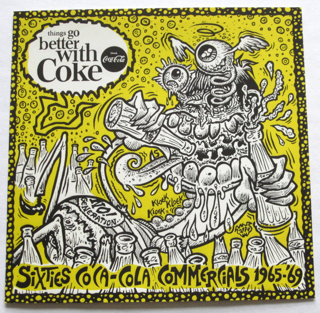 Sixties COCA COLA Commercials 1965-1969 CD 64 mainosta