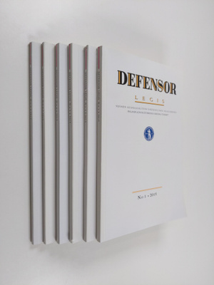 Defensor legis - vuosikerta 2015 (N:o 1-6)