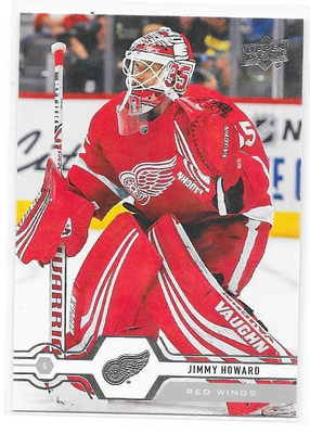 2019-20 Upper Deck #280 Jimmy Howard Detroit Red Wings MV