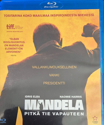 Mandela Pitkä Tie Vapauteen -Blu-Ray