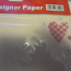Kirjepaperi / Paperi * sydän *  25 arkkia - pikkukuva 3