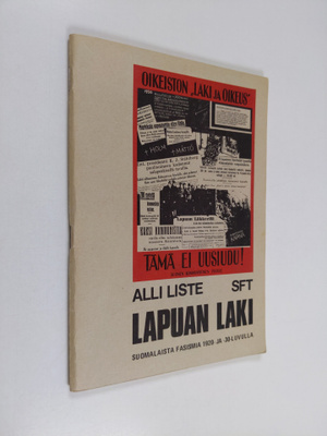 Alli Liste : Lapuan laki : 1920- ja -30-luvun suomalaises...