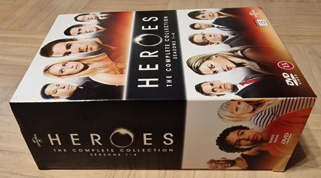 HEROES Compelete Collection Kaudet 1-4 dvd box [Koko sarja]