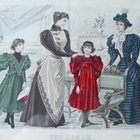 DER BAZAR, 1894 Kuvitettu naisten muotilehti - pikkukuva 2