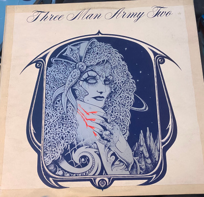 Three Man Army: Two 1974 LP HARVINAINEN