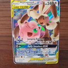 Pokemon Mega Lopunny & Jigglypuff GX 165/236 - pikkukuva 1