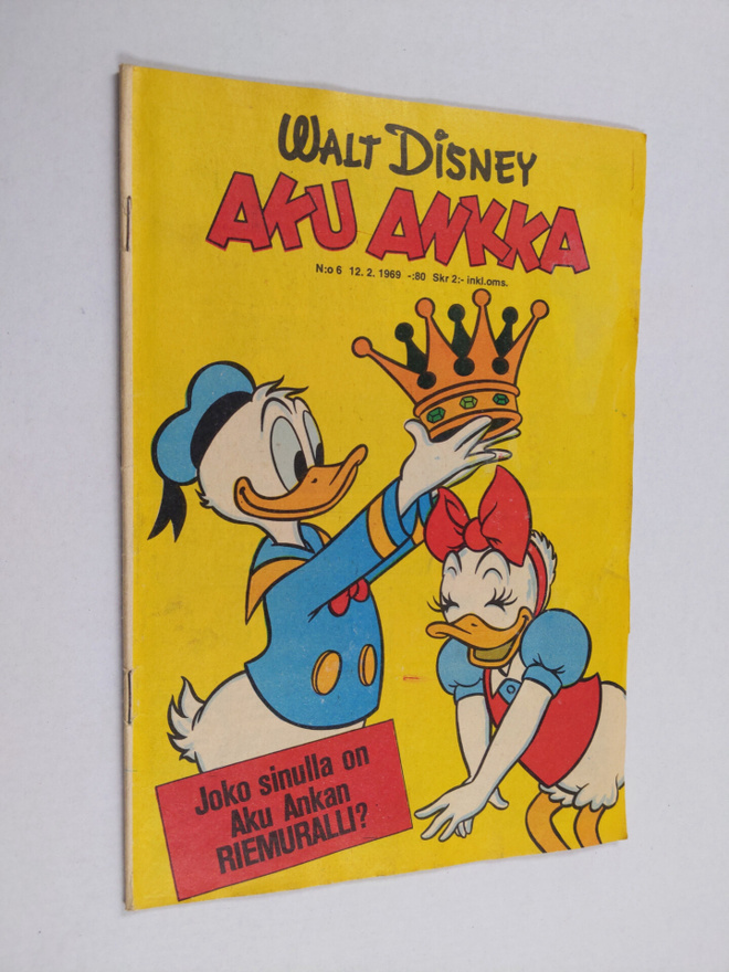 Walt Disney : Aku Ankka 6/1969