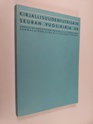 Kirjallisuudentutkijain seuran vuosikirja 28 - Ajasta ja ...