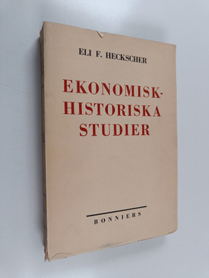 Eli Filip Heckscher : Ekonomisk-historiska studier