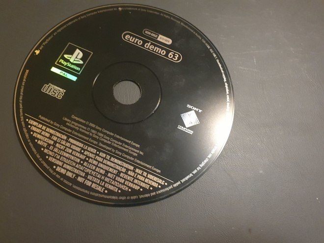 Sony PS1 Euro demo 63 SCED-02637 9151920