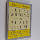Bryan A. Garner : Legal writing in plain English : a text... - pikkukuva 1