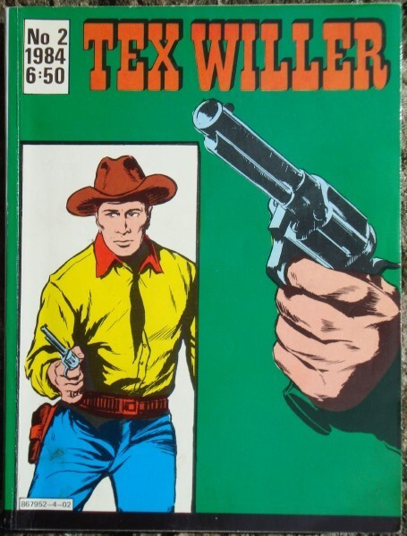 Tex Willer 2/1984 Murhayritys Montezumassa 2/2 Rettelö F.1/3