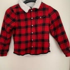 POLARN O.PYRET PLAID TAKKI  KOKO 122/128 - pikkukuva 1
