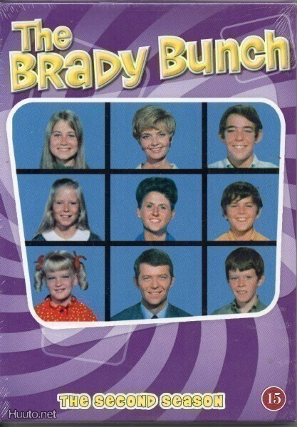 The Brady Bunch - 2. tuotantokausi (SF-tekstit) 4 x DVD