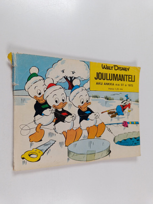 Walt Disney : Joulumanteli : Aku Ankka n:o 51 a 1972