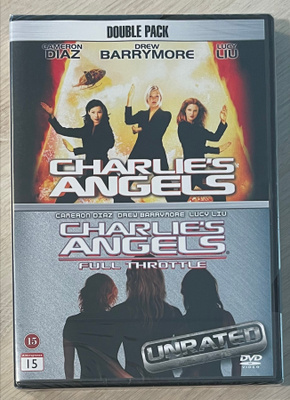 Charlien enkelit 1&2 (2DVD) uusi ja muoveissa