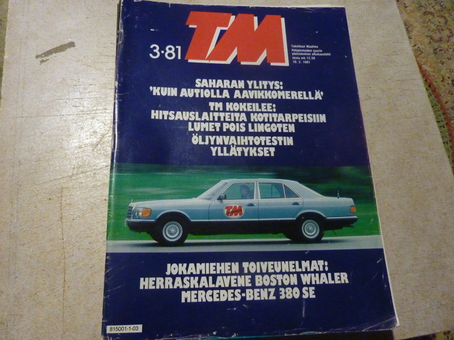 TM 3-81 Mercedes Benz 380 Se