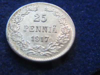 25 penniä 1917 I