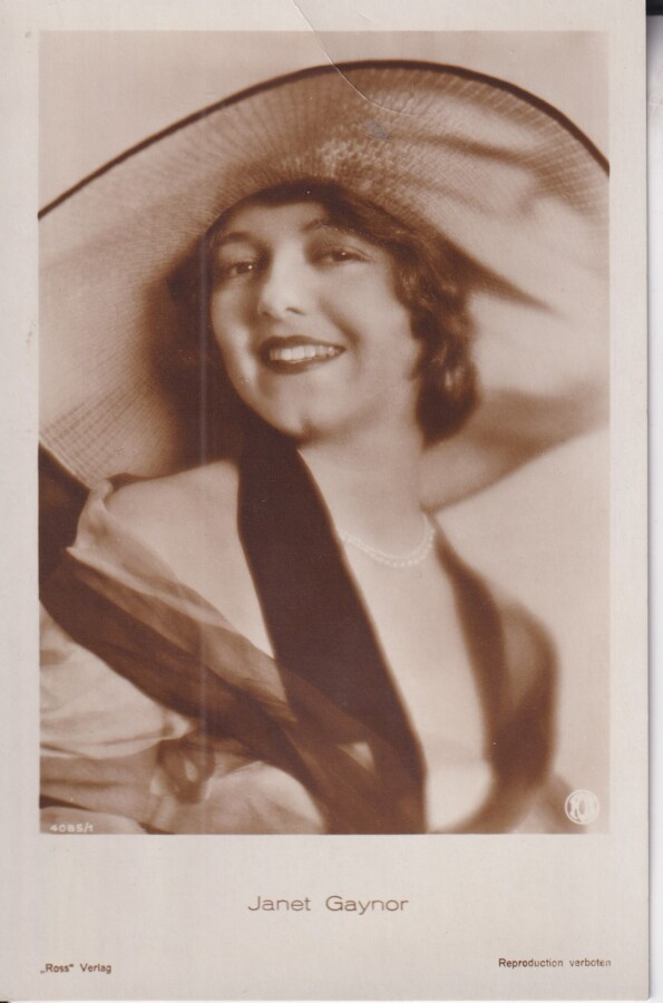 Janet Gaynor, filmitähti ,  e132