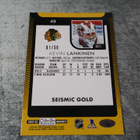Kevin Lankinen 2021-22 OPC Platinum Seismic Gold - pikkukuva 2