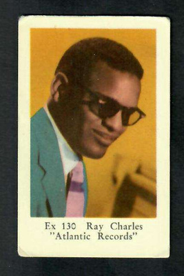 Keräilykuva - Ray Charles Ex 130 "Atlantic Records"