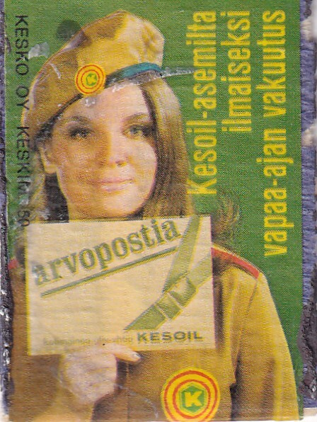Arvopostia , Kesoil-asemilta . s50
