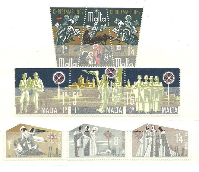 MALTA 3 jouluaiheista sarjaa 1960-l **