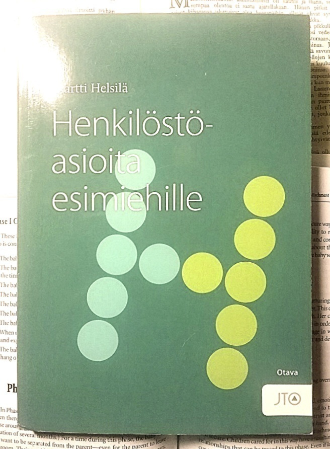 Martti Helsilä - Henkilöstöasioita esimiehille (nid.)