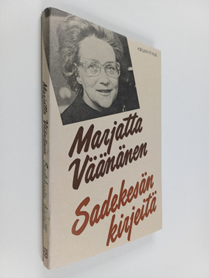 Marjatta Väänänen : Sadekesän kirjeitä (signeerattu)