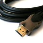 Reekin HDMI 2.0 Kaapeli, Ultra 4K, Kullattu, 1m, musta UUSI - pikkukuva 1