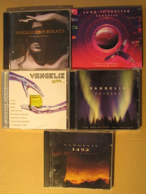 VANGELIS ( Odyssey & Gift... & Juno To Jupiter & Portraits )