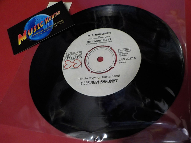 M.A. NUMMINEN - HS-ILMOITUKSET EX- 7'' SINGLE