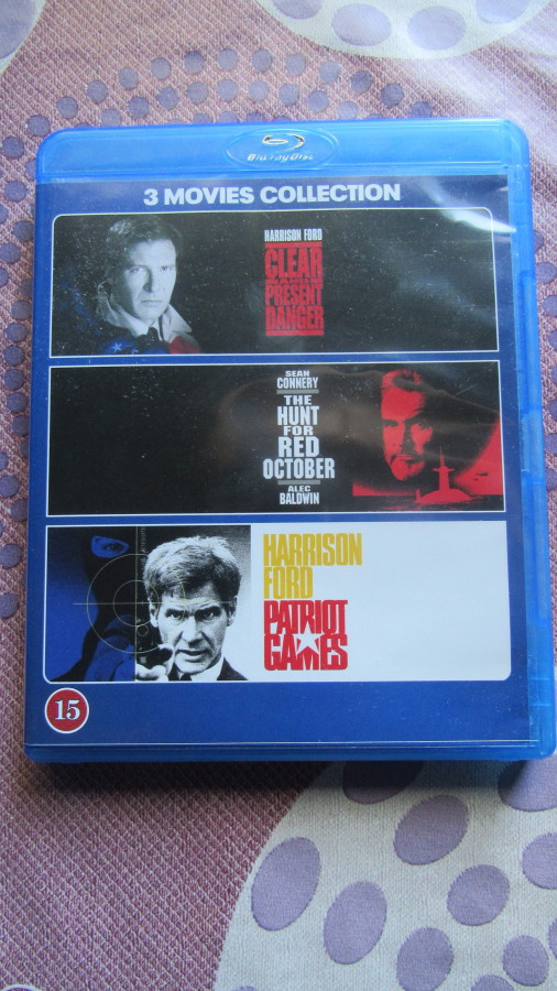 Jack Ryan 3 Movies Collection Blu-ray