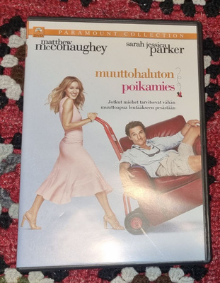 DVD Muuttohaluton poikamies