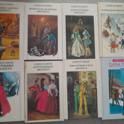 Carolyn keene,arvoitus kirjat