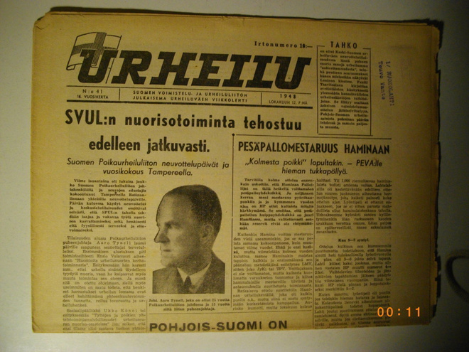 Urheilu lehti Nro 41/1948 (9.11)