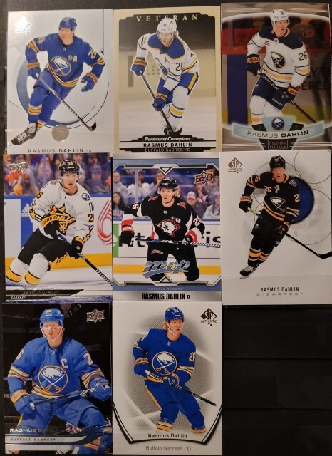 8 x RASMUS DAHLIN Buffalo Sabres