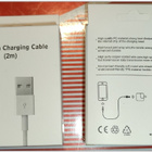 Valkoinen iPad / iPhone 8pin USB A - Lightning-kaapeli / 2m - pikkukuva 2