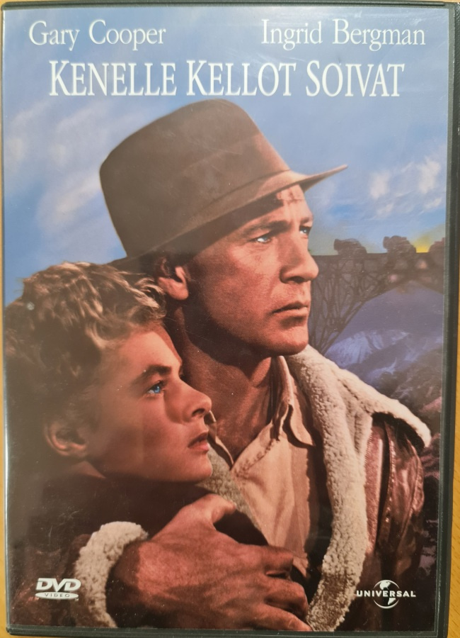 Kenelle Kellot Soivat (1943 For Whom the Bell Tolls) DVD