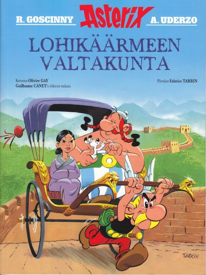 Asterix - Lohikäärmeen valtakunta (Egmont 2023)
