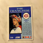 1991-92 Score Canadian Bilingual Franchise Patrick Roy #314 - pikkukuva 2