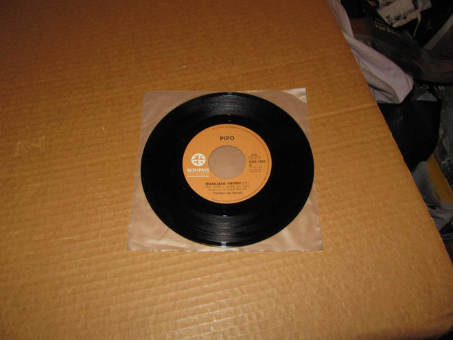 PIPO  7" Maailman Ympäri/Tanssi Tanssi v.1983 GREAT!
