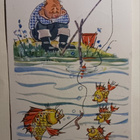 Kala opettaa madon vaaroja - kalastajaa harmittaa, p.1971 - pikkukuva 1