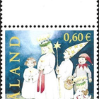 Åland 2003 Lucian päivä 0,60 € välilöpari numeo ** LaPe 227 - pikkukuva 1
