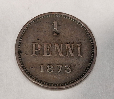 Suomi 1 penni 1873